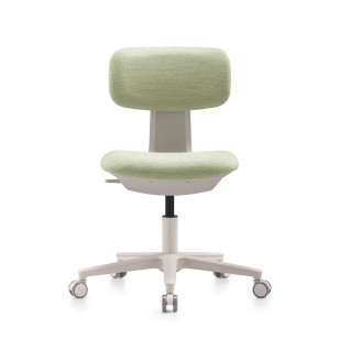 簡約帶滑輪可旋轉辦公椅